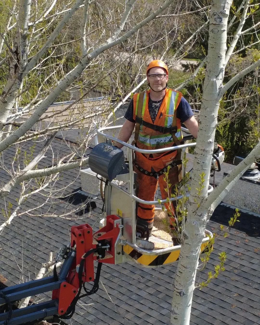 Daryl working safely